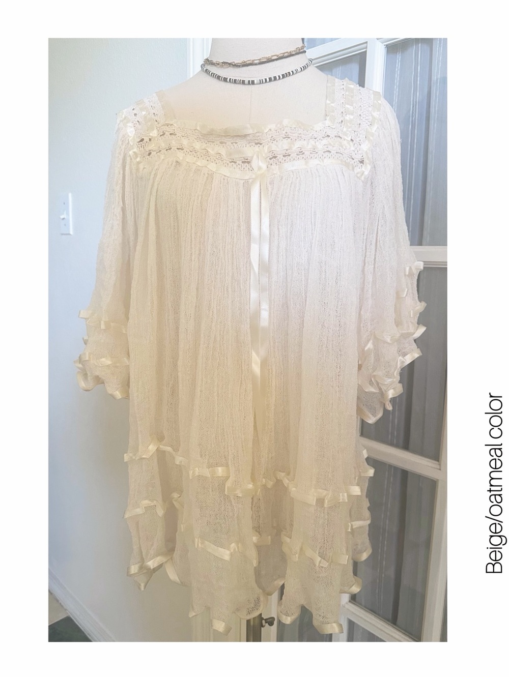Mexican Angelita Gauze Top NEW